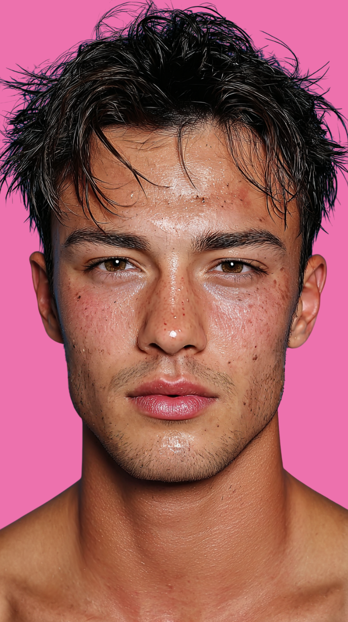 Flux image after skin realism fix with realistic skin